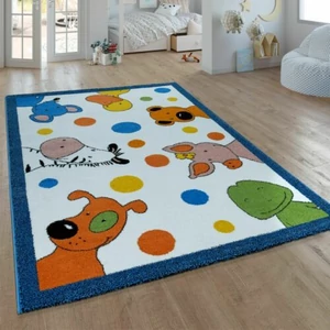 Fehér állatos gyerekszőnyeg