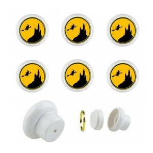 Műanyag gyerekbútorgomb szettben 6db