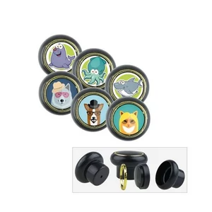 Műanyag gyerekbútorgomb szettben 6db