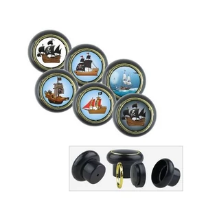 Műanyag gyerekbútorgomb szettben 6db