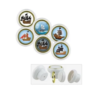 Műanyag gyerekbútorgomb szettben 6db