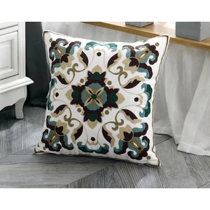 Hímzett díszpárna huzat