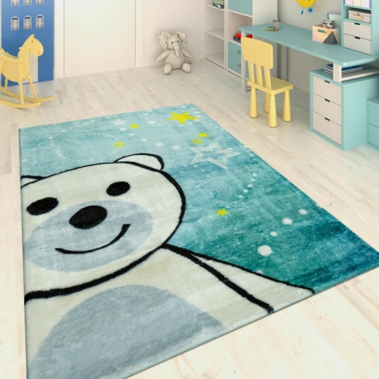 Gyerekszoba szőnyeg jegesmedve mintával - több méretben