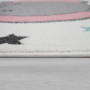 Kép 2/3 - Gyerekszoba szőnyeg elefánt és hold mintával - több méretben