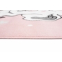 Kép 4/5 - Elefánt mintás rózsaszín gyerekszőnyeg