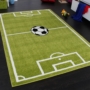 Kép 1/3 - Gyerekszoba szőnyeg focilabda mintával - több méretben