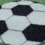 Kép 3/3 - Gyerekszoba szőnyeg focipálya mintával