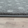 Kép 2/4 - Gyerekszoba szőnyeg koronás nyuszi mintával - több méretben