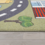 Kép 2/4 - Gyerekszoba szőnyeg városi utca mintával - több méretben