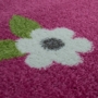 Kép 3/3 - Gyerekszoba szőnyeg virágos pillangós mintával - több méretben